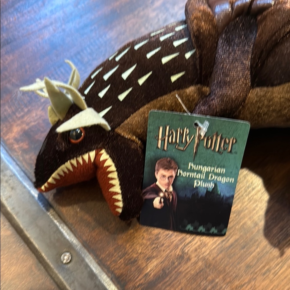 Harry Potter Hungarian Horntail Plush Toy new with tags - Picture 2 of 6